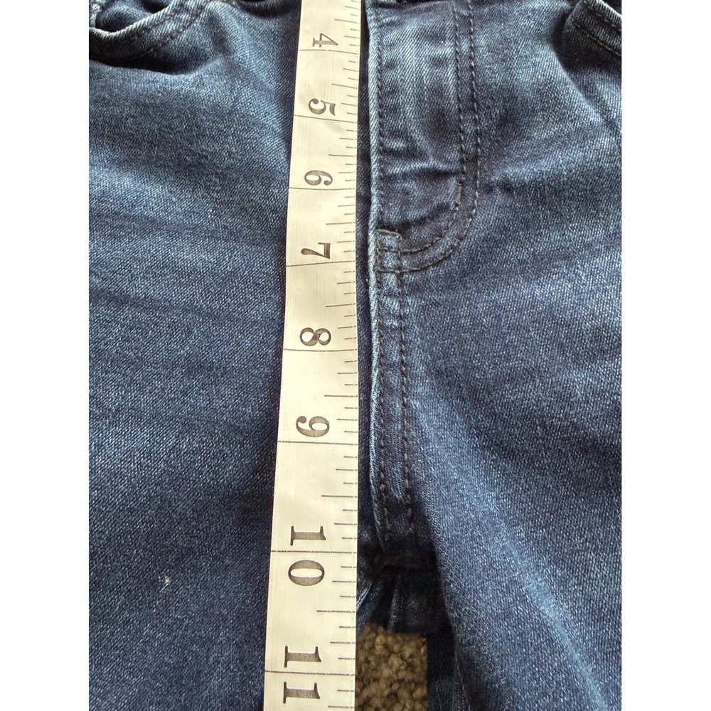 KanCan Womens High Rise Triple Button Skinny Jeans Dark Wash Denim Size 3/25 - Picture 6 of 8